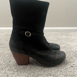 Dansko Black Heeled Boots